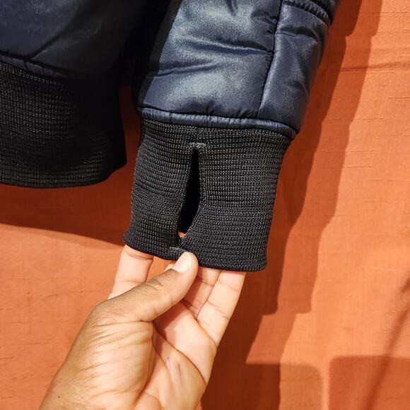 G-Star Raw Blue Whistler HDD Puffer Bomber Jacket Coat Men's Sz Large - Picture 15 of 16